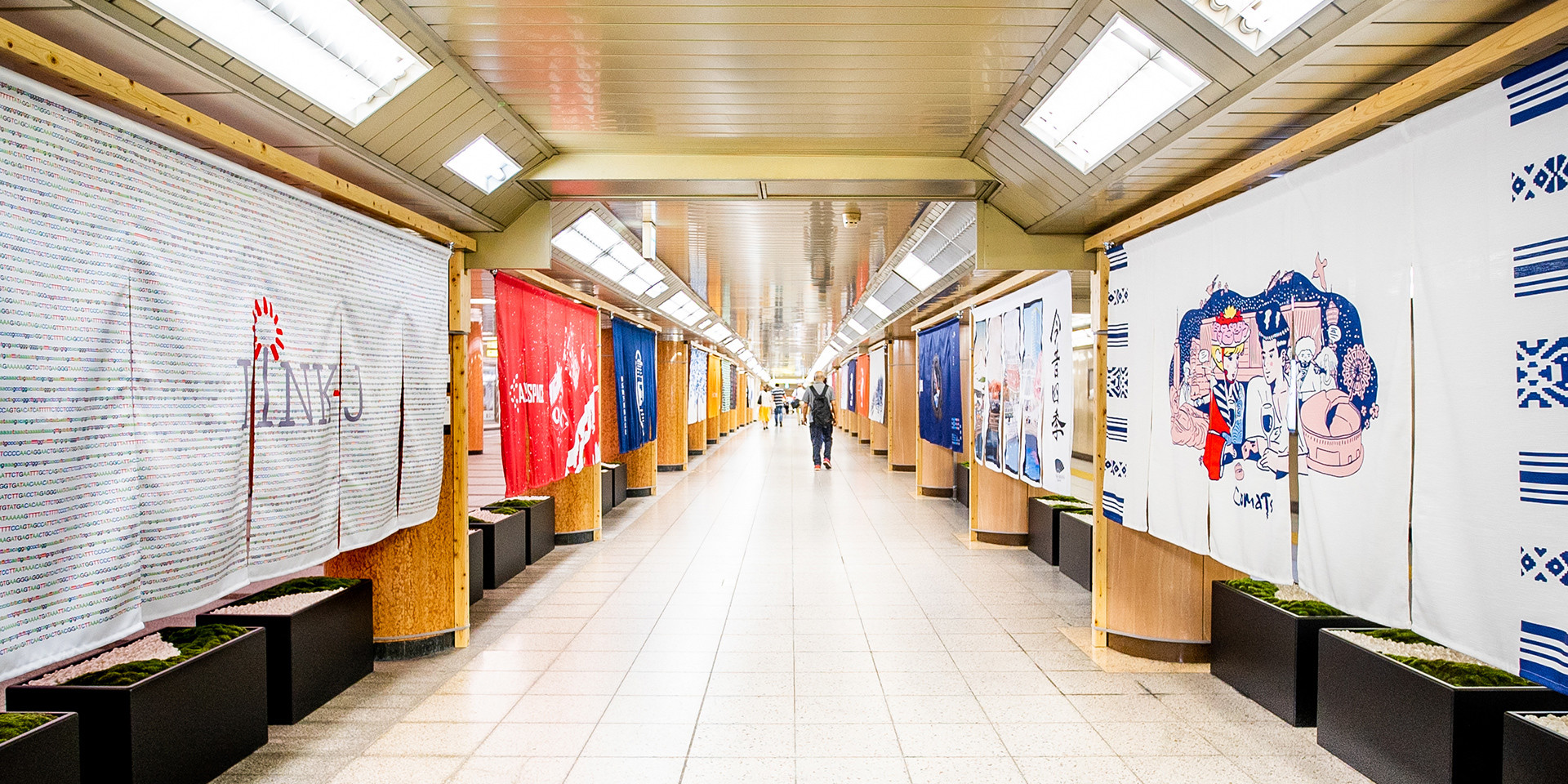 めぐるのれん展 | WORK - Bascule Inc.